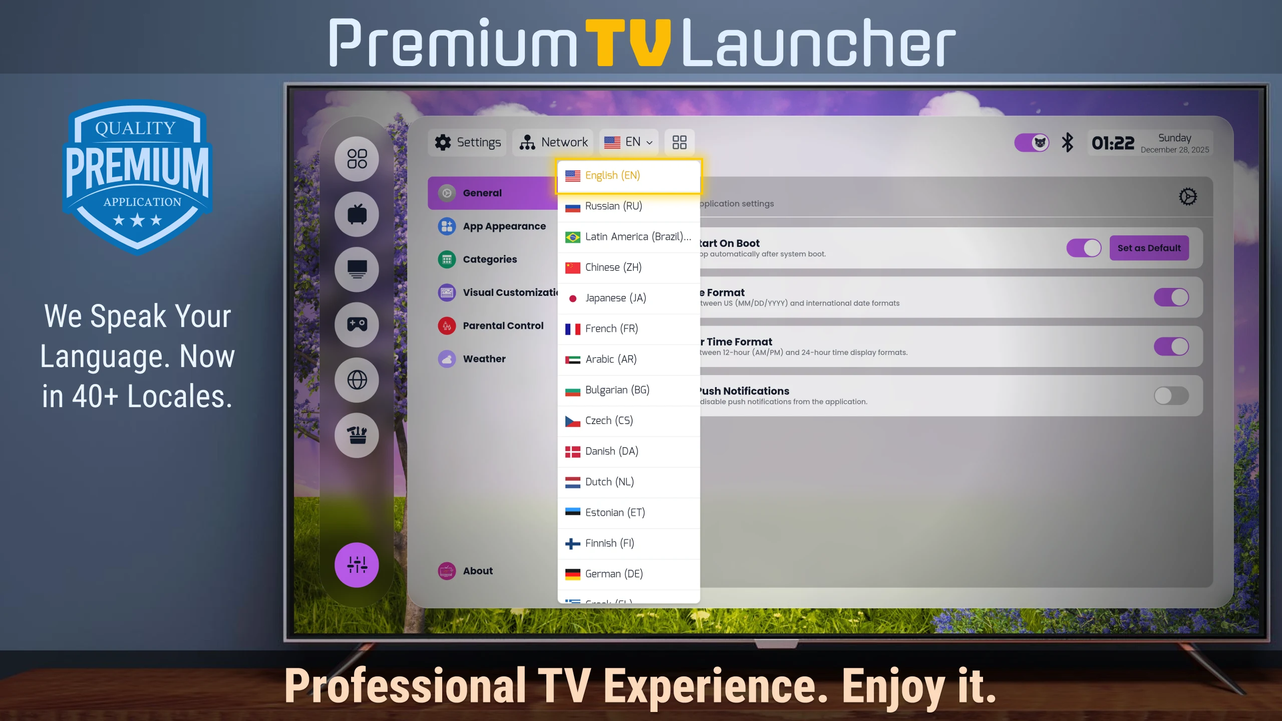 TV Launcher Premium Smart UI screenshot