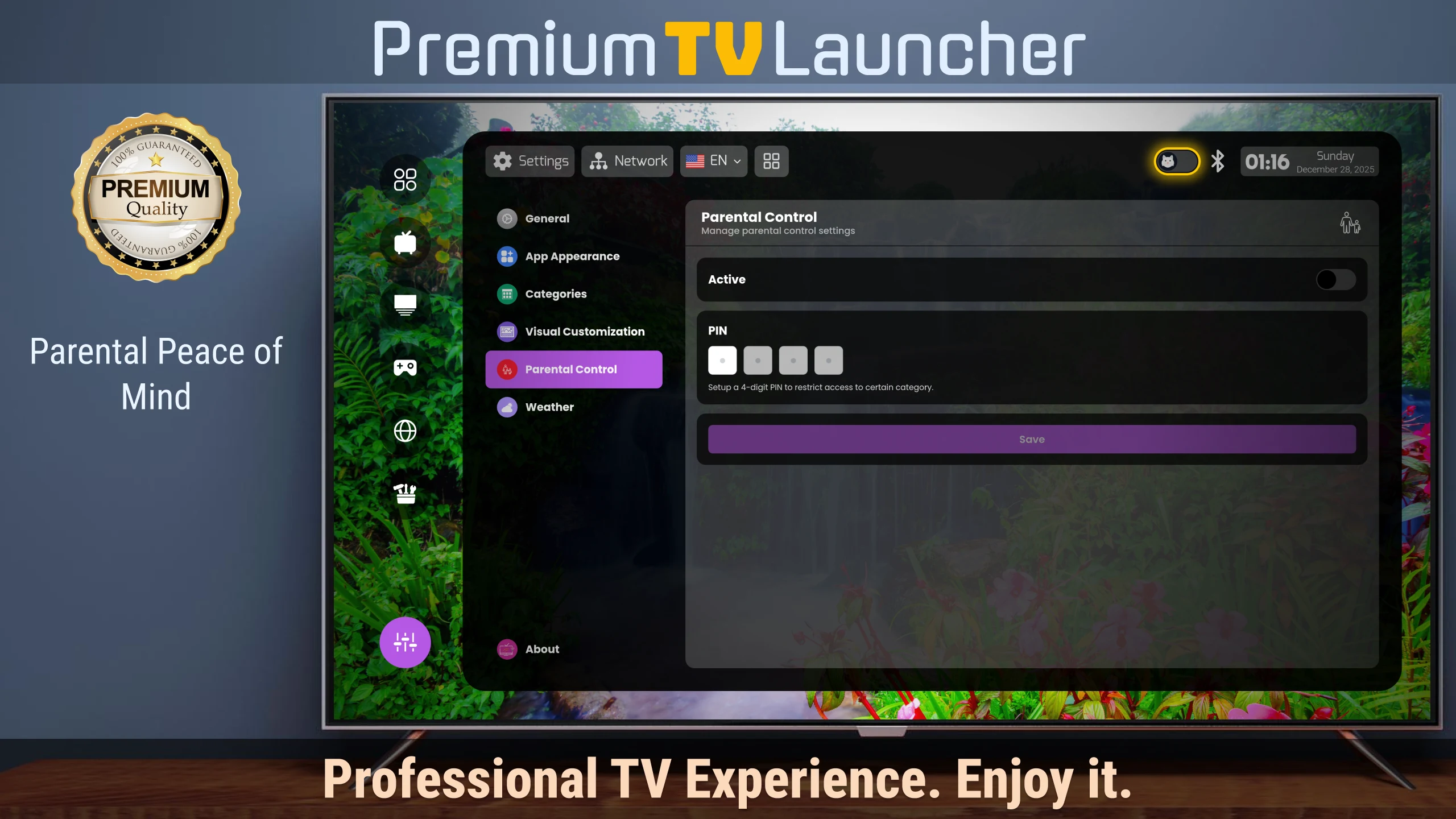 TV Launcher Premium Smart UI screenshot
